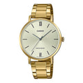 CASIO DRESS Series Waterproof Gold Analog LTP-VT01G-9B