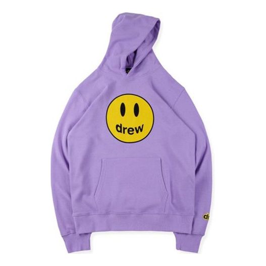 Drew House Smiling Face Printing Unisex Purple DR-001
