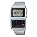 CASIO Quartz Waterproof Analog Mens Silver Digital DBC-611-1