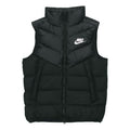 Nike Sportswear Windrunner Down Fill Sports Splicing Stand Collar Down Vest Black 928860-010