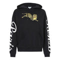 KENZO Tiger Embroidered hooded Sports Unisex Black F962SW765972-99