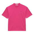 Balenciaga Retro Logo Short Sleeve Unisex Pink 556104TBV435630