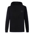 Men's KENZO Solid Color Tiger Head Embroidered Black FA55PU5043AB-99