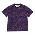 Men's Nike SS22 ACG Series Retro Hand Painted Printing Short Sleeve Blue Red T-Shirt 'Fusion Violet Black' CV1536-470