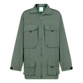 Men's KENZO K Embroidered Large Version Cargo Multiple Pockets Jacket Green FA65OU3051NA-54