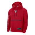 Men's Nike NBA Chicago Bulls Casual Fleece Pullover Red DH9448-657