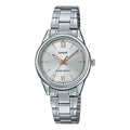 CASIO Quartz Waterproof Silver Analog LTP-V005D-7B2