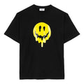 Balenciaga SS21 Drip Peace Large Fit Printing Tee Black 641655TKVA11012