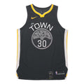 Nike Golden State Warriors Statement Edition Stephen Curry 30 AU Jersey GSW 'Black Yellow' 863152-060