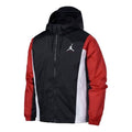 Air Jordan MENS Jumpman Multicolor Basketball Hooded Jacket Black/Red CV2241-010