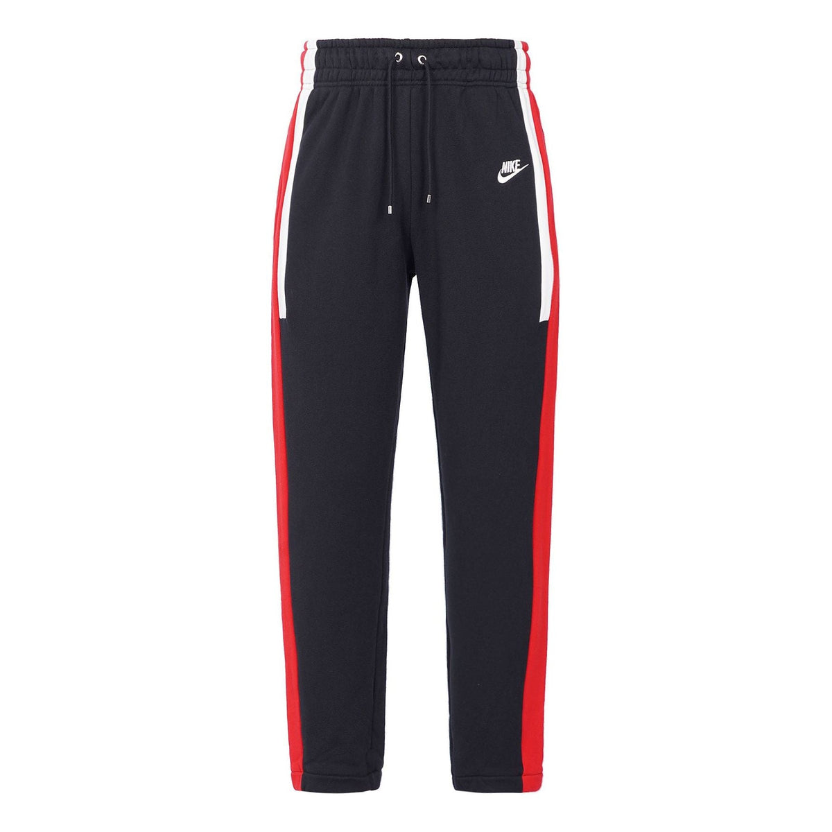Men's Nike Retro Splicing Knit Sports Pants/Trousers/Joggers Black AQ2101-010