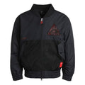 Men's Nike Kyrie Basketball Sports Mesh Patchwork Print Pattern Woven Baseball Padded Jacket CK6671-010