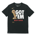 Nike Toronto Raptors Short Sleeve Black CW2688-010