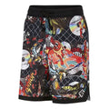 Nike Street Graffiti Basketball Sports Shorts Black Red CK1183-018