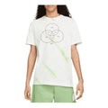 Men's Nike Sportswear Geometry Pattern Casual Round Neck Short Sleeve White T-Shirt DQ1077-100
