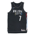 Nike Brooklyn Nets City Edition Basketball Sports Jersey Vest AU Player Edition Durant 7 Black CN1572-015