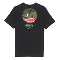 Men's Nike Back Cartoon Devil Camouflage Pattern Printing Casual Round Neck Short Sleeve Black T-Shirt DV2072-010