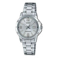 CASIO Female DRESS Japan / South Korea Fashion Silver Analog LTP-V004D-7B2UDF