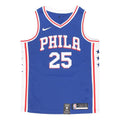 Nike NBA Jersey Icon Edition Swingman Fan Edition Philadelphia 76ers Simmons Basketball Vest Blue 864501-496