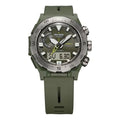 Casio Pro Trek Mountaineering Analog-Digital Watch 'Green Metallic' PRW-6800Y-3JF-PERSON