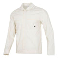 Men's Nike Solid Color Woven Long Sleeves Autumn White Shirt DM6640-104