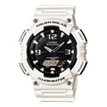 CASIO Waterproof Sports Solar Powered Mens Red White Analog AQ-S810WC