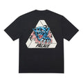 Men's PALACE Ripped T-Shirt Short Sleeve Black P17TS078