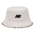 New Balance NB Logo Bucket Hat 'White' LAH23204-CIC