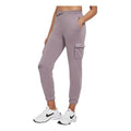 (WMNS) Nike Sportswear Swoosh Slim Fit Bundle Feet Sports Pants/Trousers/Joggers Smoke Purple CZ8906-531