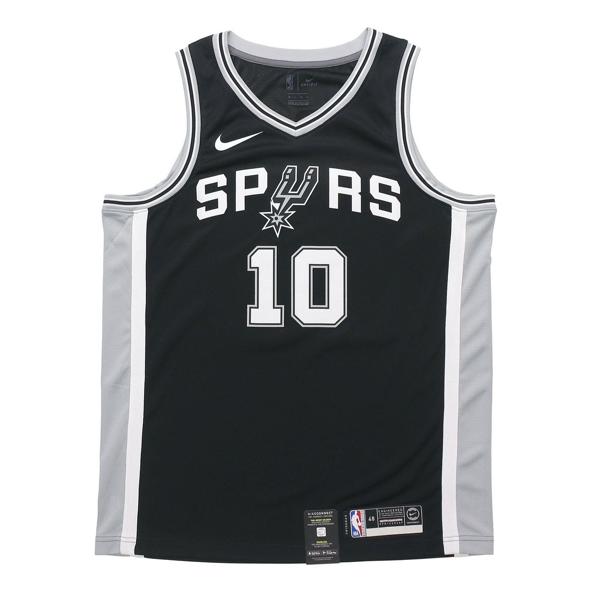 Nike NBA Jersey Icon Edition Swingman SW Fan Edition San Antonio Spurs 1 0 Basketball Black 864509-018