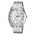 Casio Waterproof Fashion Stylish Analog Watch 'White Silver Metallic' MTP-1335D-7A