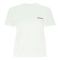 Balenciaga SS21 Logo Round-neck Short Sleeve White 612964TJV879040