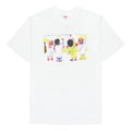 Supreme SS19 Kids Tee White Kids Graffiti Round Neck Short Sleeve Unisex SUP-SS19-264