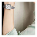 Casio Sheen Analog Watch 'Cream Silver' SHE-C121M-7AUPFKD