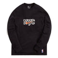 KITH x Nike New York Knicks Long-Sleeve Tee 'Black' DA1634-010