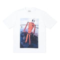 Men's PALACE Slick Painting Printing Short Sleeve White P16TS078