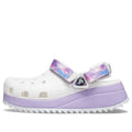 Crocs Classic Casual Unisex White Purple Sandals 'White Purple' 207772-577