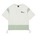 (WMNS) New Balance Colorblock Loose Round Neck Pullover Short Sleeve White AWT13300-IV