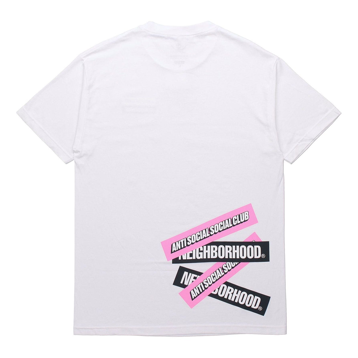ASSC x NEIGHBORHOOD Unisex Printing Tee White ASST389