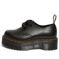 (WMNS) Dr. Martens Holly Leather Platform Shoes 'Black Buttero' 25234001