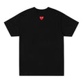 COMME des GARCONS PLAY SS25 Heart Back Emblem T-Shirt 'Black' AX-T340-051-1