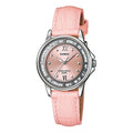 CASIO Leather Belt Waterproof Pink Analog LTP-1391L-4AVDF