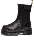(WMNS) Dr. Martens Audrick Alternative Leather Chelsea Hi Platform Boots 'Black' 30973001