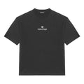 Men's Balenciaga Alphabet Printing Short Sleeve Black 612966TJVD91034