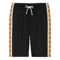 Gucci SS20 Technical Jersey Shorts G-Knitted Drawstring Shorts For Men Black 604150-XJBZ8-1082