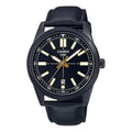 Casio Dress Pointer Display Analog Watch 'Metallic Black Gold' MTP-VD02BL-1E