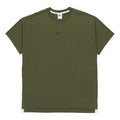 Nike Logo Print Sports Round Collar Short Sleeve Men's Beige Green DD7019-326