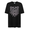 KENZO Large Tiger Head Short Sleeve Pure Cotton Black F962TS9524Y5-99