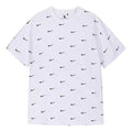 Men's Nike Nrg Swoosh Logo Tee Full Print logo Embroidered Short Sleeve T-Shirt CK4094-100