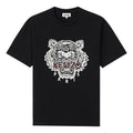 KENZO MENS Tiger Head Print Short Sleeve Black FA65TS0654YV-99